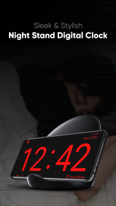 اسکرین شات 7 برنامه Huge Digital Clock Pro