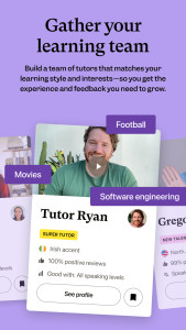 اسکرین شات 5 برنامه Cambly – Learn English