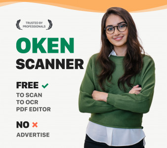 اسکرین شات برنامه OKEN - camscanner, pdf scanner 1
