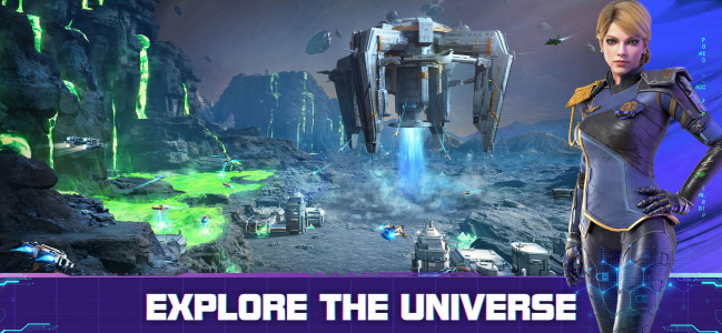 اسکرین شات 1 بازی Infinite Galaxy