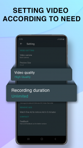 اسکرین شات برنامه HD Video Recorder 3