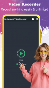 اسکرین شات برنامه background video recorder 1