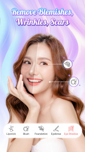 اسکرین شات 2 برنامه Sweet Beauty Camera Filter