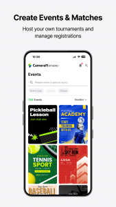 اسکرین شات 5 برنامه CameraFi Studio: Scoreboard