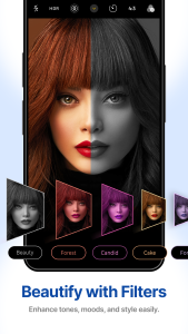 اسکرین شات 4 برنامه Camera for phone 16 Pro OS 17