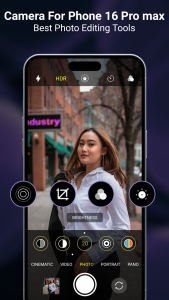 اسکرین شات برنامه Camera for iphone 16 pro max 5