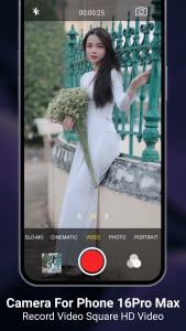 اسکرین شات برنامه Camera for iphone 16 pro max 4