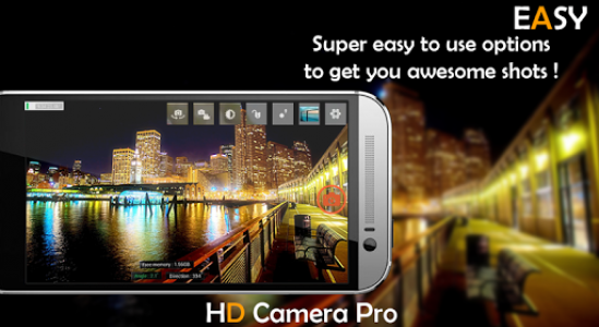اسکرین شات برنامه HD Camera Pro 6