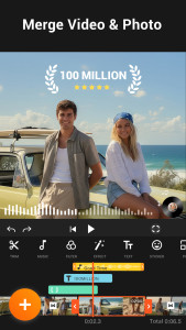 اسکرین شات 2 برنامه YouCut - Video Editor & Maker