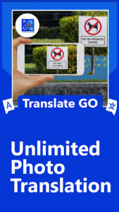 اسکرین شات برنامه Translate Go - Photo, Language Translator Free 1