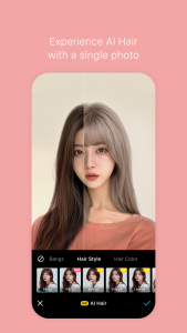 اسکرین شات 2 برنامه SNOW - AI Profile