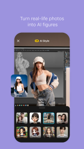 اسکرین شات 4 برنامه SNOW - AI Profile