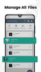 اسکرین شات 5 برنامه Document Scanner - PDF Scanner