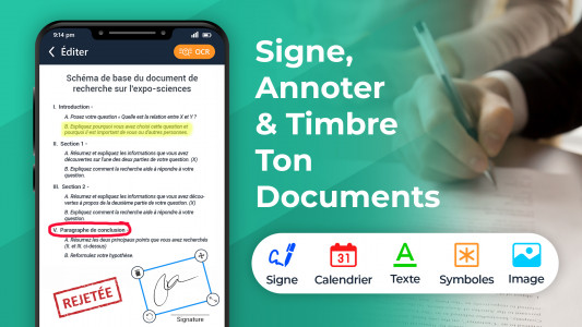 اسکرین شات 5 برنامه Scanner Document - PDF Scanner