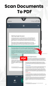 اسکرین شات 1 برنامه Document Scanner - PDF Scanner