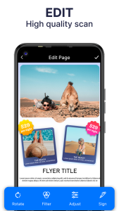 اسکرین شات 4 برنامه PDF Scanner - Doc Scanner