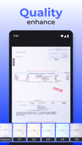اسکرین شات 4 برنامه PDF Scanner & PDF Reader App