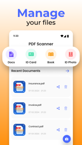 اسکرین شات 5 برنامه PDF Scanner & PDF Reader App