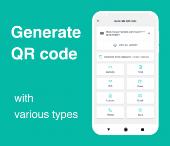 اسکرین شات برنامه QR Code & Barcode Scanner 6