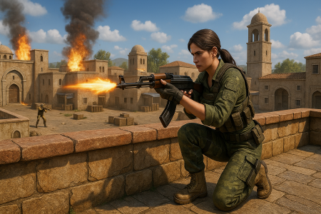 اسکرین شات 2 بازی Commando Shooting : TPS 2025