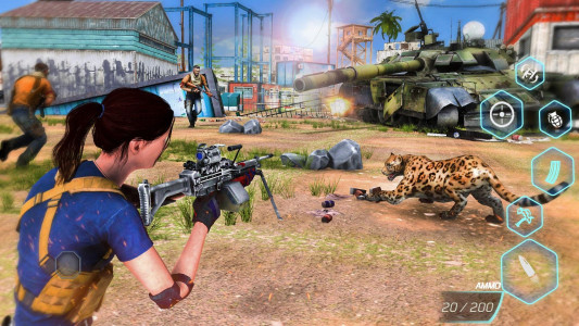 اسکرین شات بازی Commando Shooting:TPS 2024 4