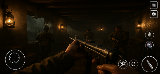 اسکرین شات 4 بازی Call Of Courage : WW2 Shooting