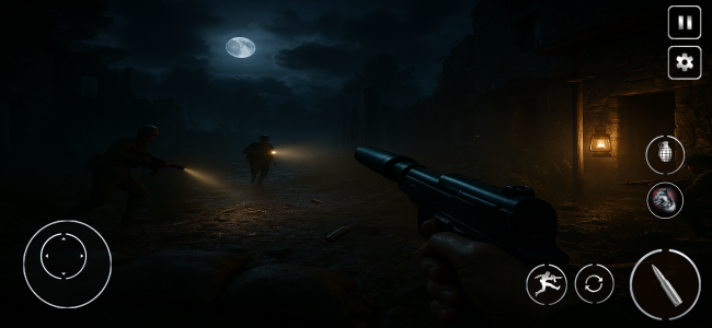 اسکرین شات 5 بازی Call Of Courage : WW2 Shooting