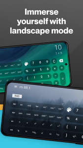 اسکرین شات برنامه CALCU Stylish Basic Calculator 6