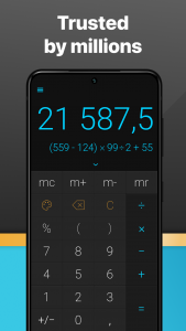 اسکرین شات برنامه Stylish Calculator - CALCU™ 1