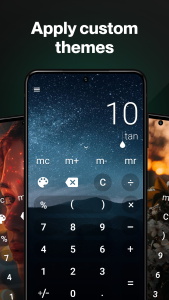 اسکرین شات 2 برنامه CALCU Stylish Basic Calculator