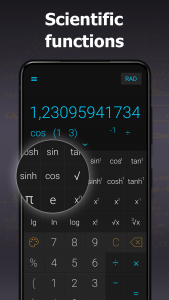 اسکرین شات 3 برنامه CALCU Stylish Basic Calculator