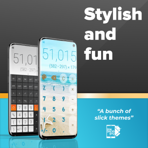 اسکرین شات برنامه Stylish Calculator - CALCU™ 2