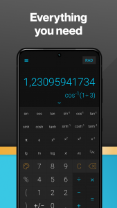 اسکرین شات برنامه CALCU Stylish Basic Calculator 5