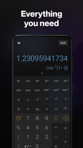 اسکرین شات 5 برنامه CALCU Stylish Basic Calculator
