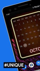 اسکرین شات برنامه Month: Calendar Widget 5
