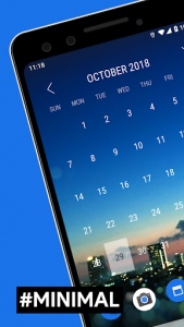 اسکرین شات برنامه Month: Calendar Widget 3