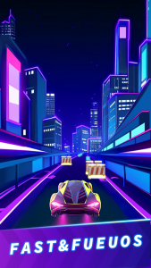 اسکرین شات بازی Magic Beat Racing music game 2