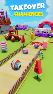 اسکرین شات 5 بازی Candy Ball Run - Rolling Games