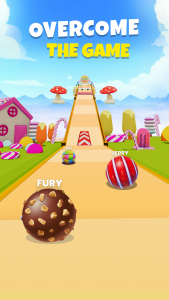 اسکرین شات بازی Candy Ball Run - Rolling Games 1