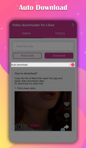 اسکرین شات برنامه Video Downloader for Likee - without Watermark 4