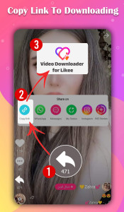 اسکرین شات برنامه Video Downloader for Likee - without Watermark 3