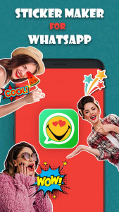 اسکرین شات برنامه Sticker Maker - Personal Stickers for Whatsapp 1