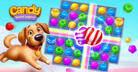 اسکرین شات 8 بازی Candy Sweet Legend - Match 3