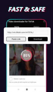 اسکرین شات برنامه Video Downloader for TikTok - without Watermark 6