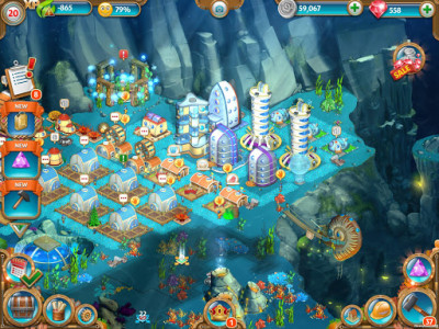 اسکرین شات بازی Aquapolis. Free city building! 7