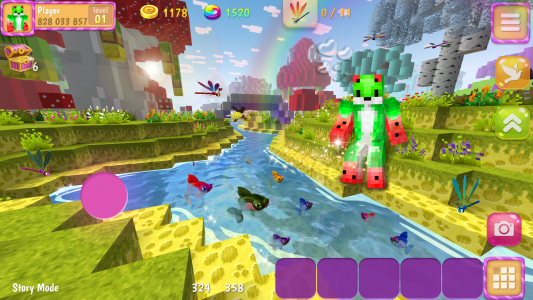 اسکرین شات 2 بازی Candy World: Craft