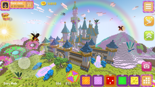 اسکرین شات 3 بازی Candy World: Craft