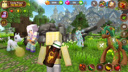 اسکرین شات بازی Pony World Craft 4