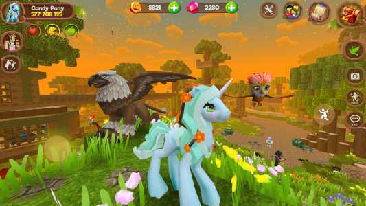 اسکرین شات بازی Pony World Craft 5