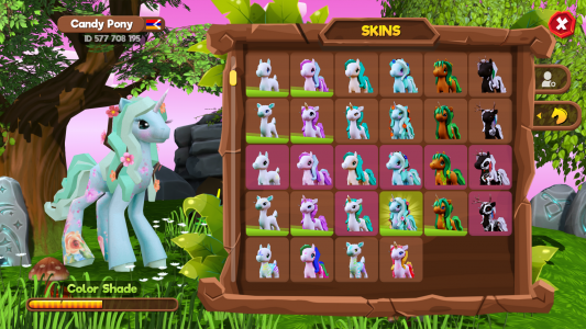 اسکرین شات بازی Pony World Craft 2